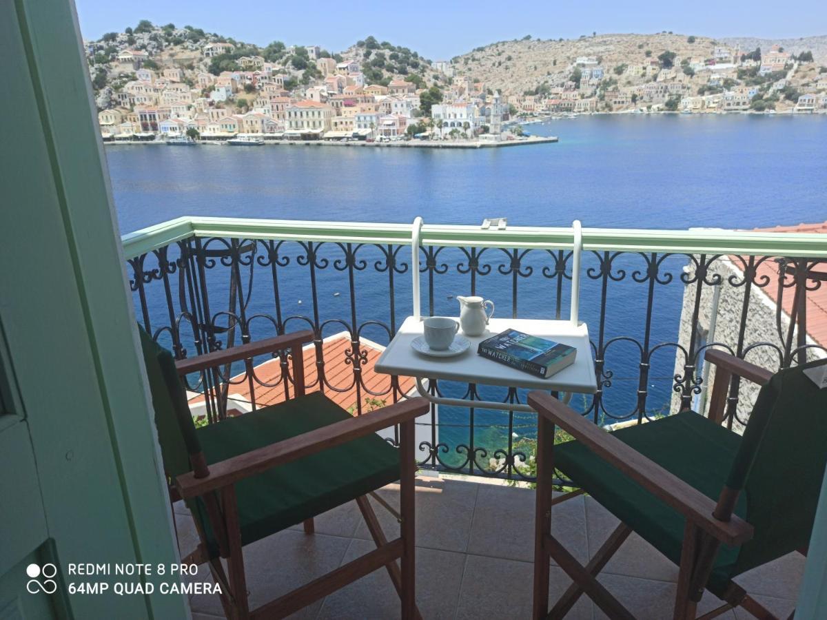 Gasthaus Pitini Symi Exterior foto