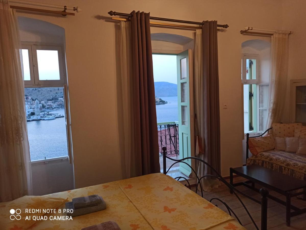 Gasthaus Pitini Symi Exterior foto